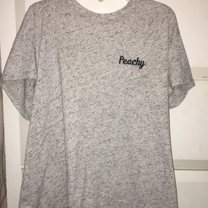 Peachy brandy melville shirt